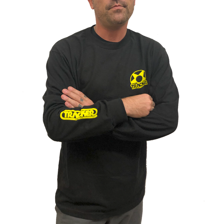 Tracker Star Long Sleeve Shirt-Blk/Yel