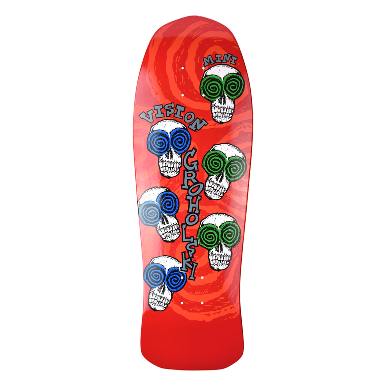 Vision Groholski Skeleton Mini Deck - 9.75