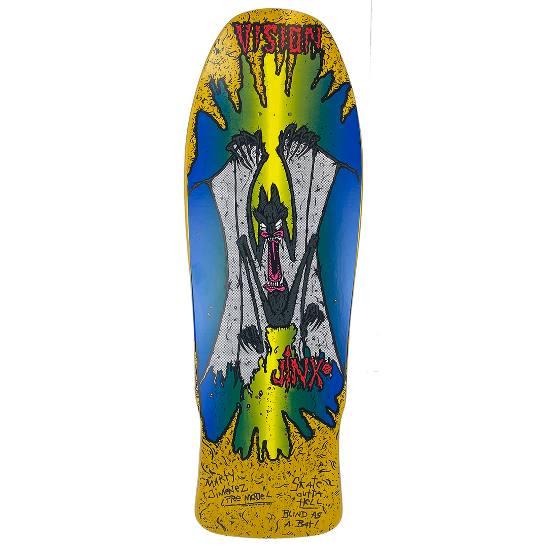 VISION SKATE ZOMBIE 激レア VISION_JINX_PROMODEL_YEL_STAIN