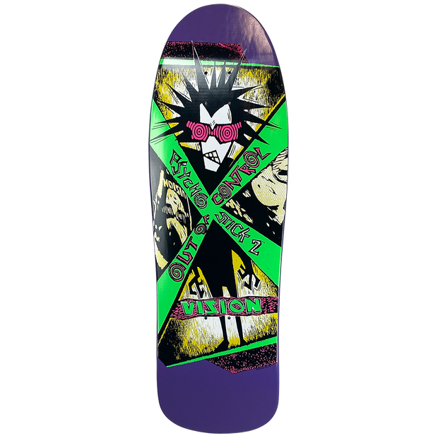 Vision Psycho Stick 2 Deck - 10 Vision Psycho Stick 2 Deck - 10