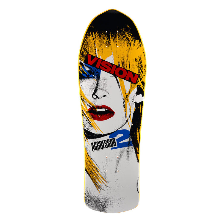 VISION AGGRESSOR 2 スケートボードデッキ Vision Aggressor 2 Deck - 10.25