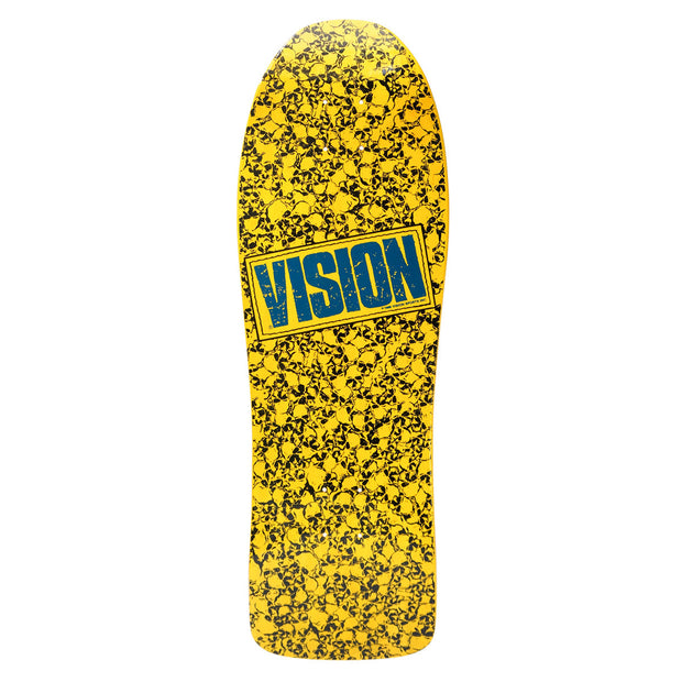 Vision Punk Skull Deck - Yellow/Blue