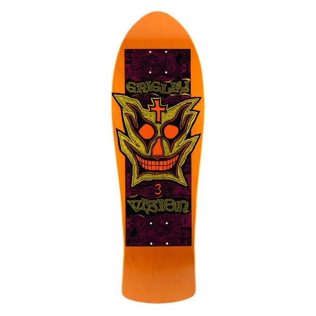 Vision John Grigley III Deck - 9.75"x31" - Orange