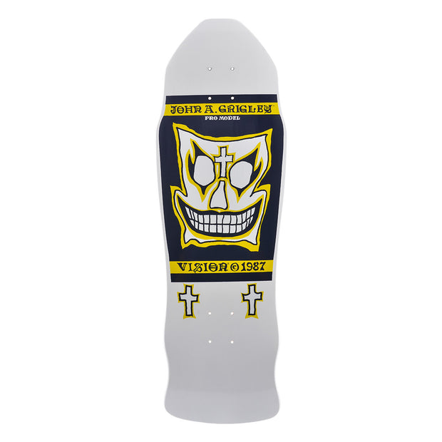 Vision Grigley I Deck - 9.5"x30" - WhiteYellow
