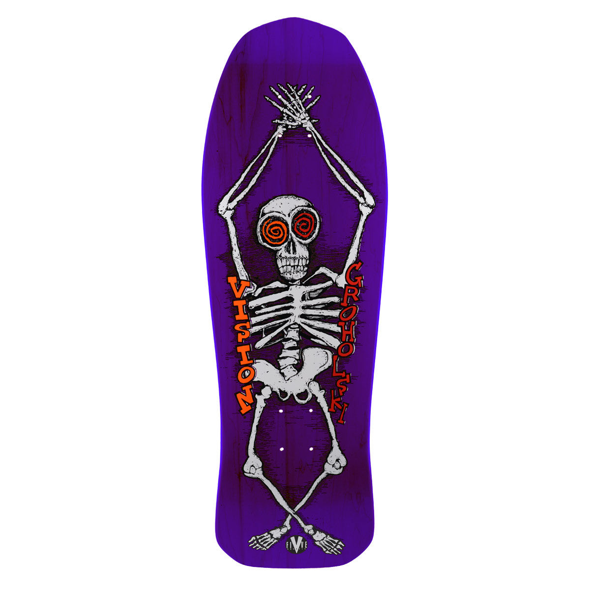 Vision Tom Groholski Skeleton Modern Concave Deck - 10.25