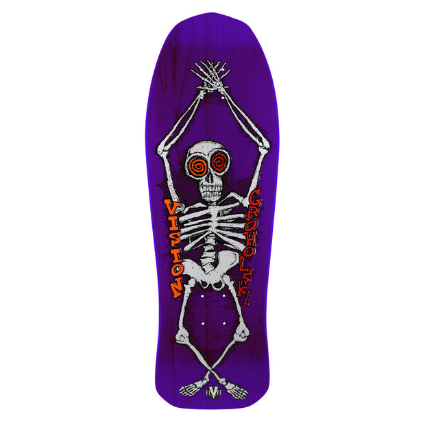 Vision Tom Groholski Skeleton Modern Concave Deck - 10.25"x30" - Purple