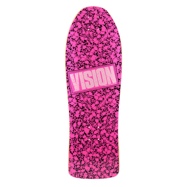 Vision Punk Skull Deck - 10"x30"- Pink