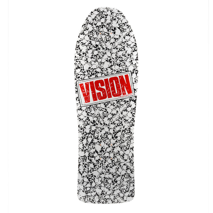 Vision Punk Skull Deck - 10"x30" - White