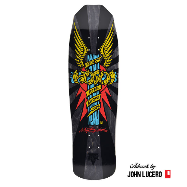 Hosoi Skateboards Hosoi Wings Deck– 9"x32.25"- Black