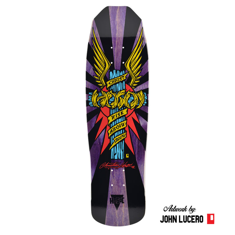 Wings - Purple Bottom Hosoi Skateboards Hosoi Wings Deck– 9