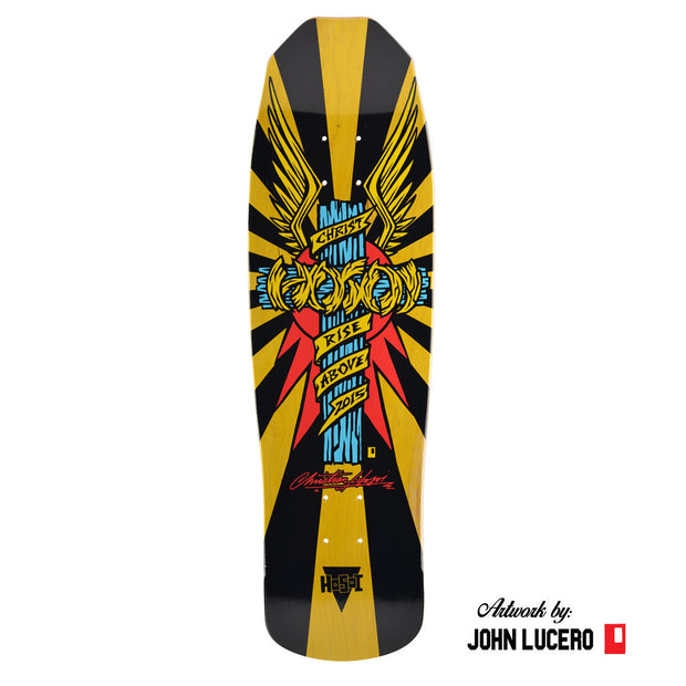 Hosoi Skateboards Hosoi Wings Deck– 9"x32.25"- Yellow