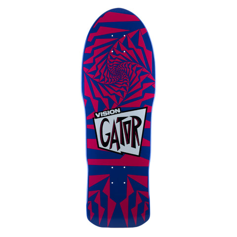 Vision Gator II Deck - 10.25"x29.75"- Blue/Pink