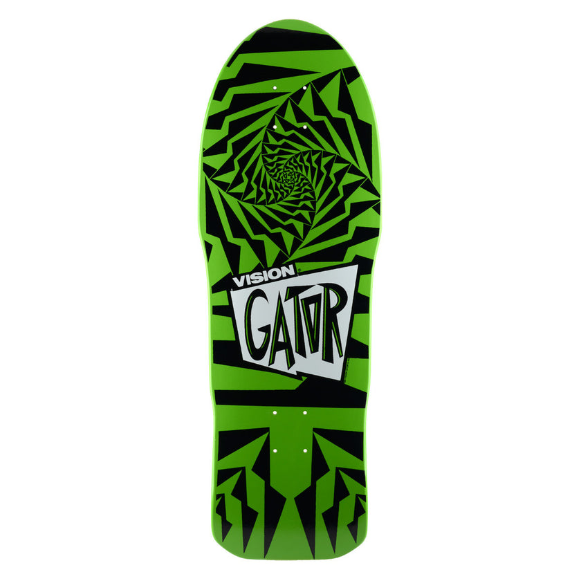 Vision Gator II Deck - 10.25"x29.75"- Green/Black