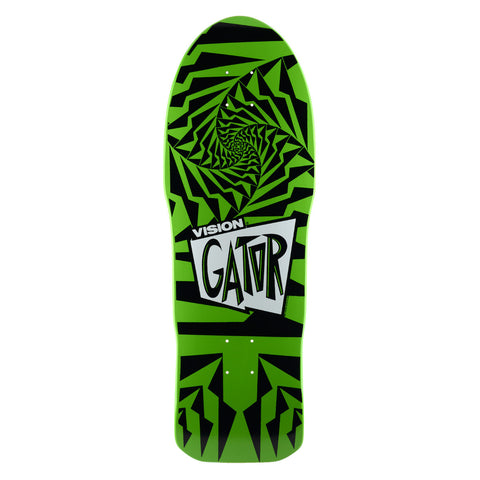 Vision Gator II Deck - 10.25"x29.75"- Green/Black