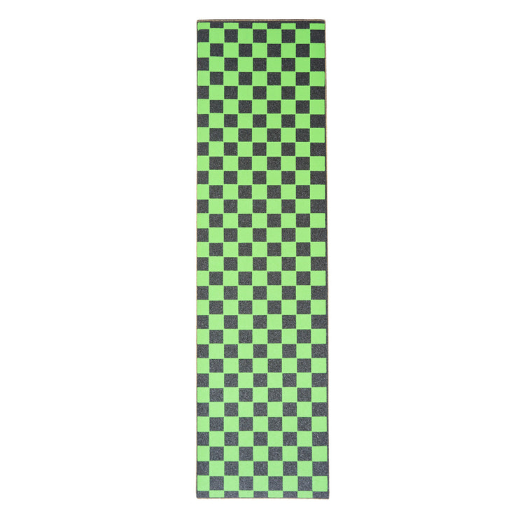 Green Checkered Griptape Sheet 9x33