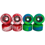 Blurr Re-issue wheels- 60mm 96a  Swirls Conicals