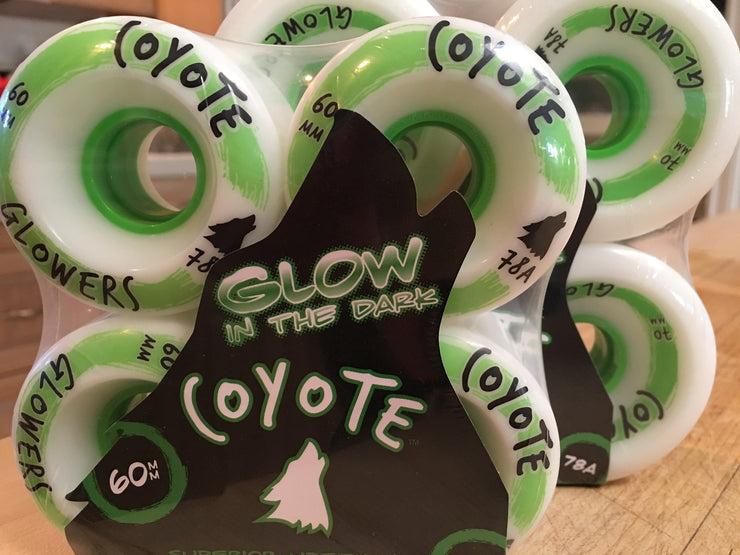 Coyote Wheels  Glowers "Glow in the Dark" 65mm