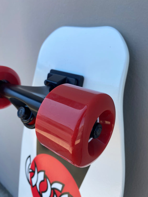 SALE Hosoi Skateboards White Hammerhead Mini Cruiser Complete Blem– 8.5" x 28"