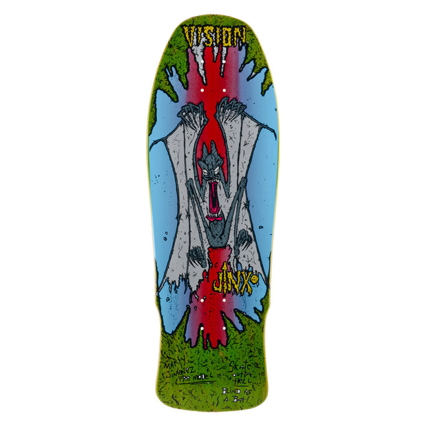 Vision Original Jinx Concave Deck - 10"x30.25"- Green