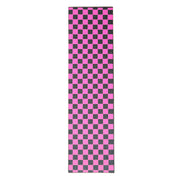 Pink Checkered Griptape Sheet 9x33