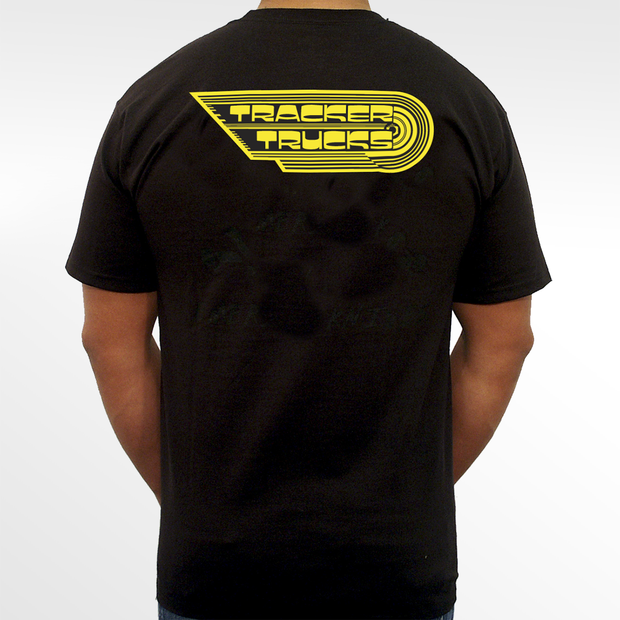 Tracker Wings Men's T-shirt- Blk/Yel